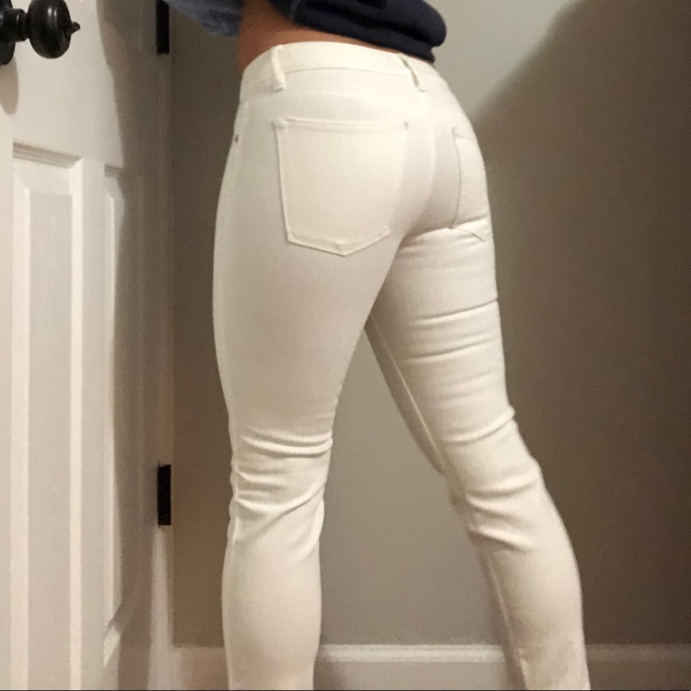 Diesel white jeans